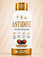 6-Pack 2 oz Antidote pre-alcohol and Liver Supplement shot - Champion Biotics
