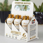 6-Pack 2 oz Antidote pre-alcohol and Liver Supplement shot - Champion Biotics