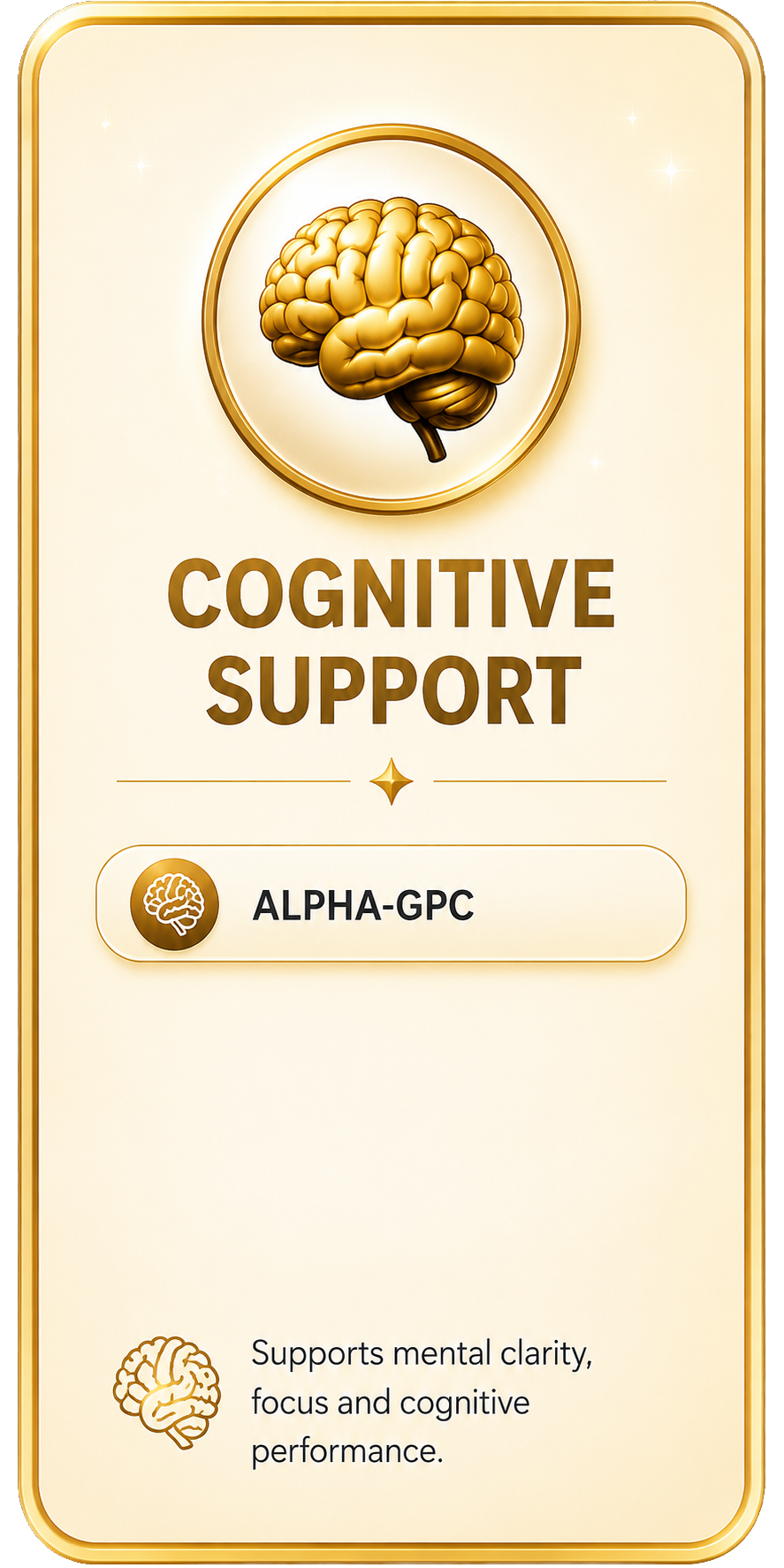 Cognitive Support